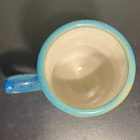 Handcrafted Blue Glaze Pottery Mug ~ CS Pottery - Picture 11 of 14